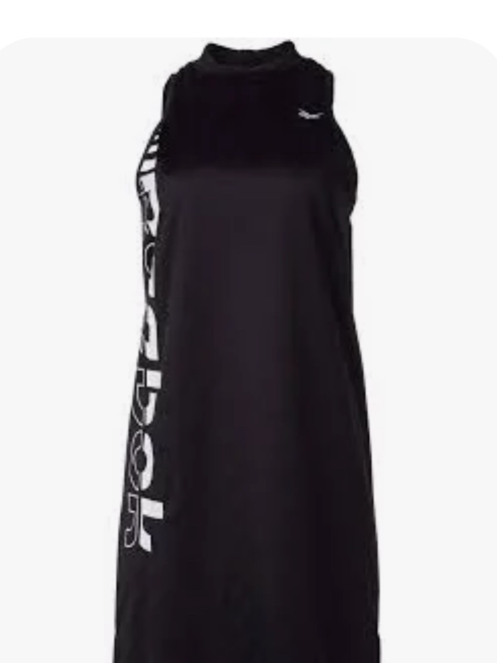 Reebok black knee length tennis dress